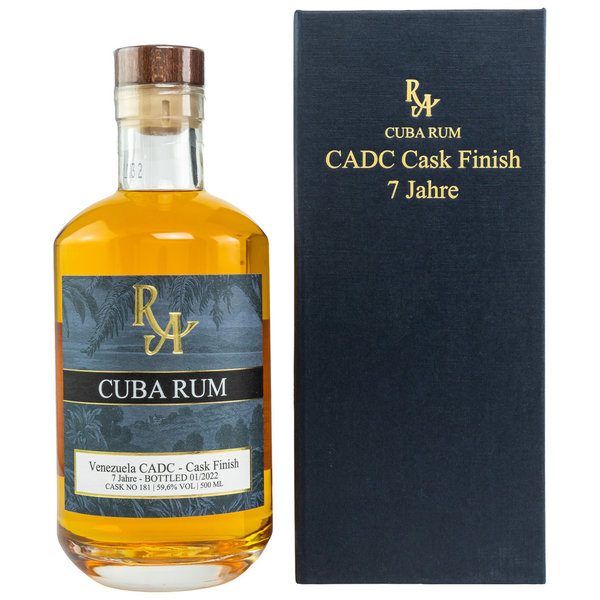 Venezuela CADC 7 Jahre - bottled 2022 - Single Cask #181 - Cuba Rum - Artesanal