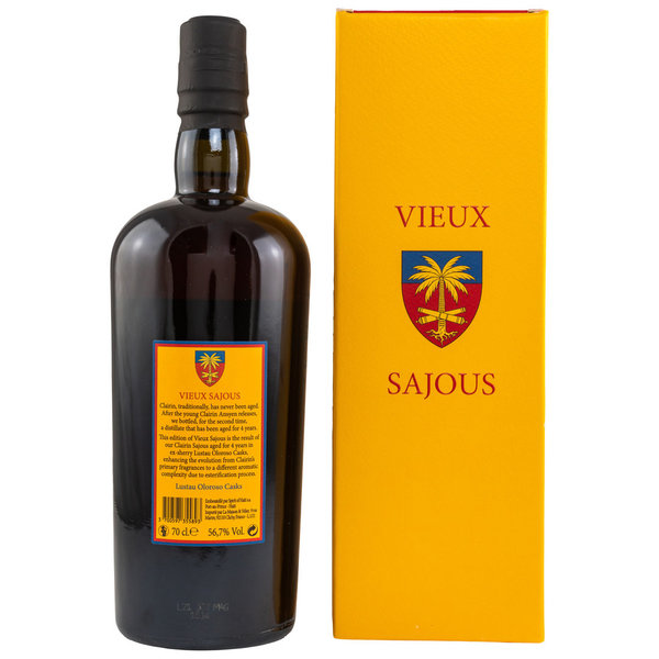 Vieux Sajous Rum 2017/2021 - 4 y.o. - Lustau Oloroso Cask -Grand Terroir Saint Michel de L'attalaye