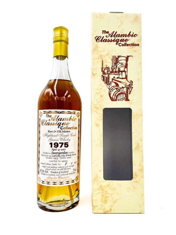 Invergordon 1975/2022 47 Jahre - Ex-Laphroaig Islay Whisky Barrel 22023 - Alambic Classique (AC)