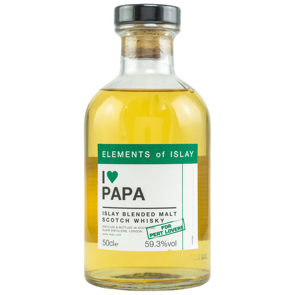 Peat Full Proof – I love Papa - Elements of Islay Blended Malt Scotch Whisky
