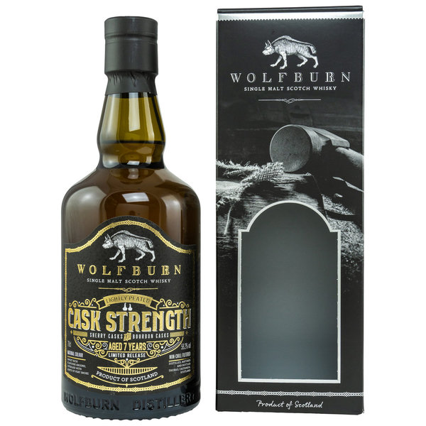 Wolfburn - 7 Jahre - Father's Day - Lightly Peated - Quarter Cask /Sherry Butt