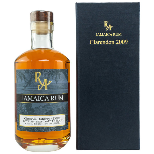 Clarendon EMB 2009/2022 - 12 Jahre - Casks #258 & 259 - Jamaica Rum - Artesanal