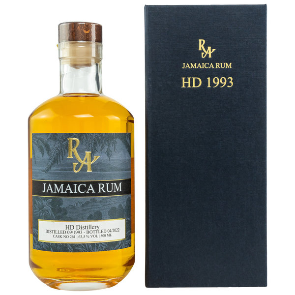 Hampden HD 1993/2022 - 29 Jahre - Single Cask #261 - Jamaica Rum - Artesanal