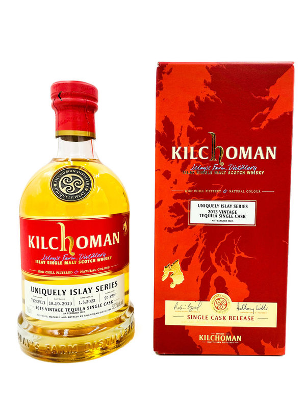 Kilchoman 2013/2022 - An T-Earrach #2 - Unique Islay - Tequila Finish - Cask 752/2013