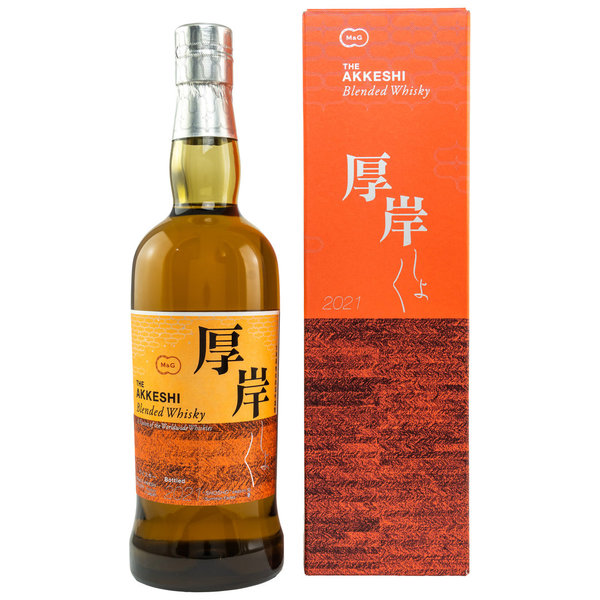 Akkeshi - Shosho 2021 - Japanese Blended Whisky - Mizunara Casks, Bourbon Casks, Sherry Casks