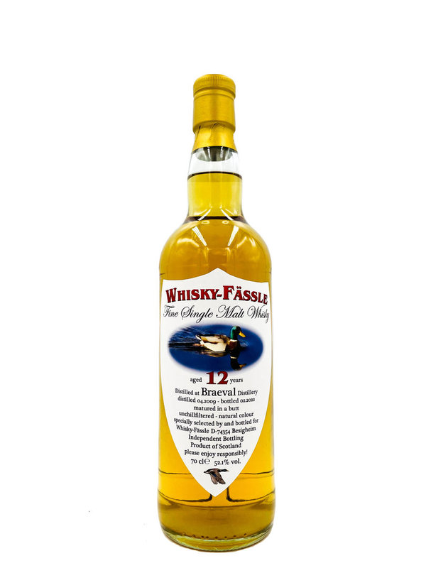 Braeval 2009/2022 - 12 Jahre - Sherry Butt - Whisky-Fässle (W-F)