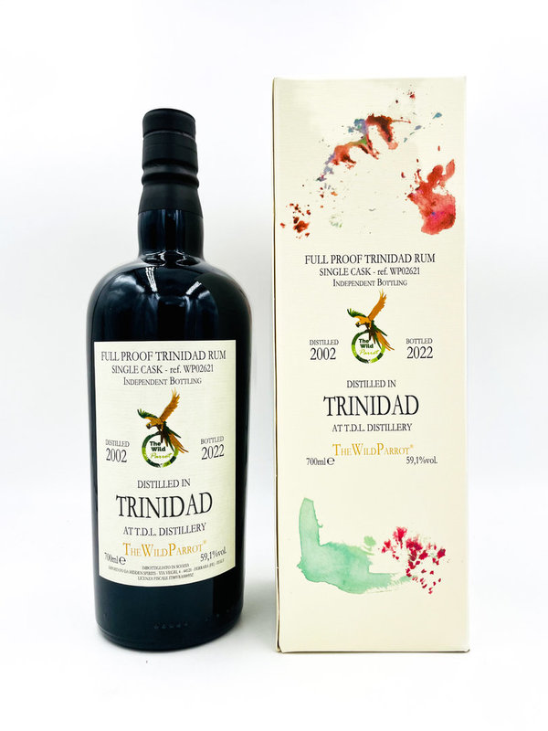 Trinidad TDL Distillery 2002/2022 The Wild Parrot - Trinidad - Single Cask WP01572 -