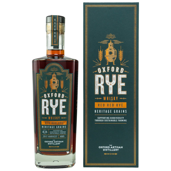Oxford Rye Whisky Batch #5 – Red Red Rye - Pedro Ximénez Sherry Butt, Port Barriques