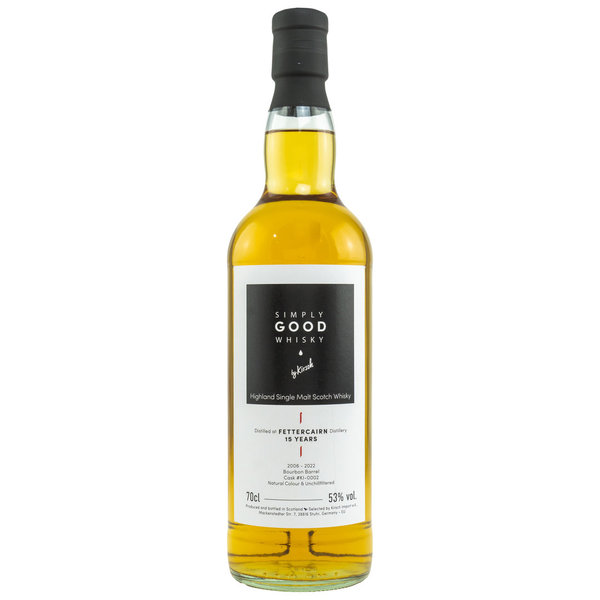 Fettercairn 2006/2022 - 15 y.o. #KI-0002 - Bourbon Barrel - Simply Good Whisky - Kirsch