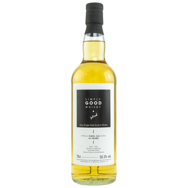 Caol Ila 2007/2022 - 14 y.o. #KI-0004 - Bourbon Hogshead - Simply Good Whisky - Kirsch