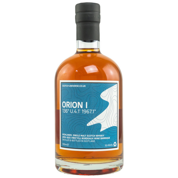 Orion I - 2010/2021 - First Fill Bordeaux Wine Barrique - Scotch Universe