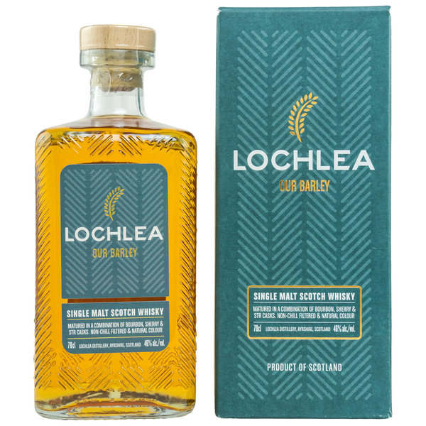 Lochlea – Our Barley - First Fill Bourbon Barrels, Oloroso Sherry Butts, STR Barriques -