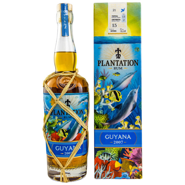 Plantation Rum 2007/2022 Guyana - One Time Limited Edition