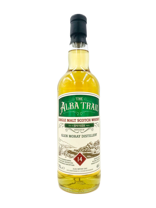 Glen Moray 2007/2022 - Fresh Bourbon Barrel - Single Cask - The Alba Trail
