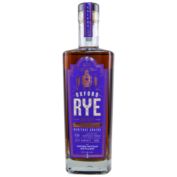 Oxford Rye Whisky Batch #8 – Purple Grain - New American Oak Casks, Moscatel Roxo casks