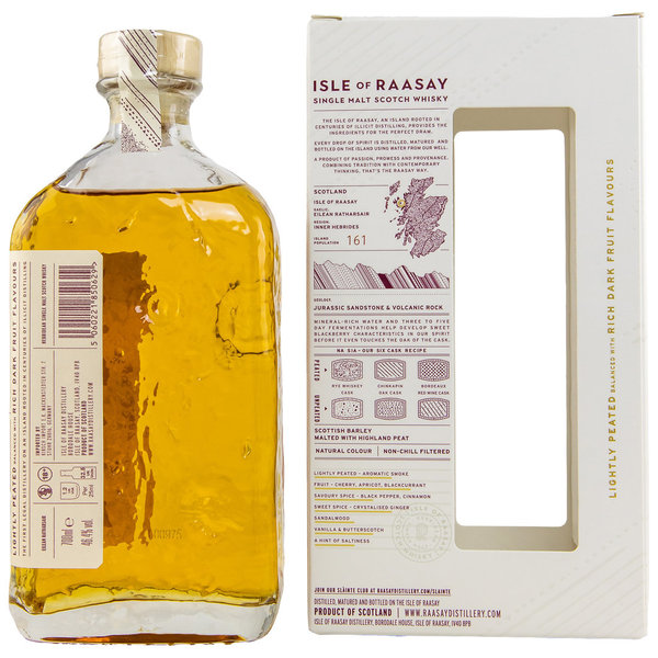 Isle of Raasay - Hebridean Single Malt Scotch Whisky - Batch R-02.1