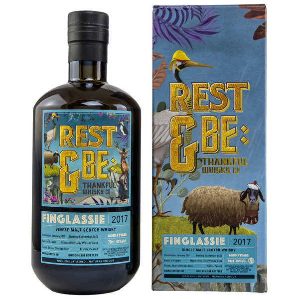 Finglassie 2017/2022 (InchDairnie) – Peated - Rest & Be Thankful Whisky