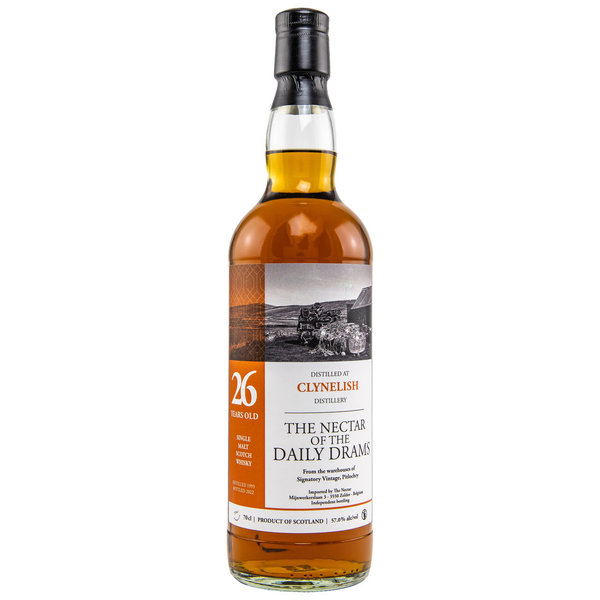 Clynelish 1995/2022 - 26 y.o. - Sherry Butt - The Nectar of the Daily Drams