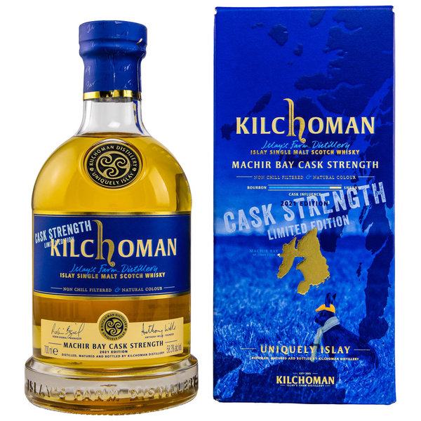 Kilchoman - Machir Bay Cask Strength Edition 2021 – Bourbon 90% / Sherry Oloroso 10% –