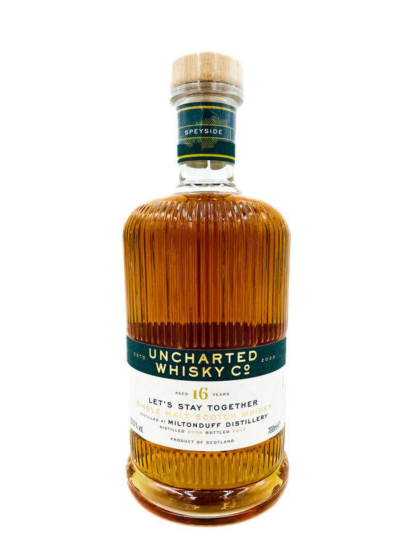 Miltonduff 2006/2022 - 16 Jahre - 1st Fill PX Sherry Let's Stay Together - Uncharted Whisky (UWC) .