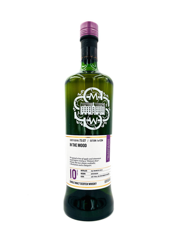 Aultmore 2011/2021 SMWS 73.127 - 10 Jahre - 1st Fill Ex-Bourbon Barrel