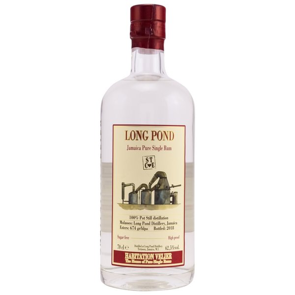 Long Pond STCE White Rum - Jamaica Rum - Velier