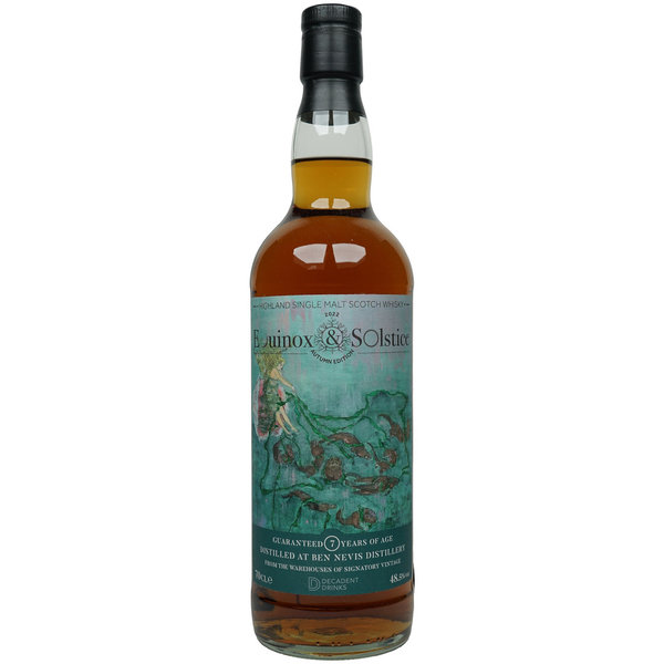 Ben Nevis 2014/2022 - 2nd Fill Sherry Butt - Equinox & Solstice Autumn Edition - WhiskySponge (WSP)