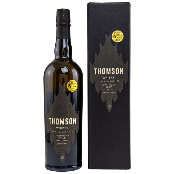 Thomson Whisky New Zealand - South Island Peat Single Malt – Progress Report