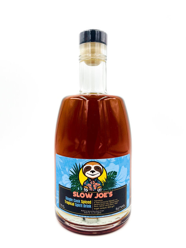 SLOW JOE'S - Single Cask Spiced - Tropical Spirit Drink