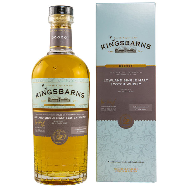 Kingsbarns - Doocot - 7 Jahre - 90% bourbon 10% STR