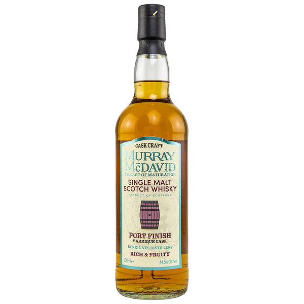 Benrinnes – Port Finish - Cask Craft - Murray McDavid - Highland Single Malt Scotch Whisky