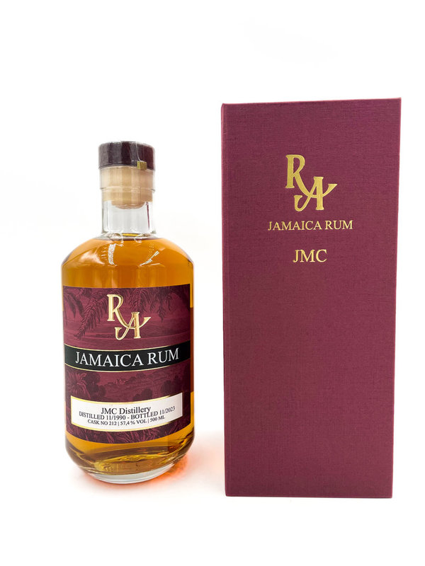 Hampden Distillery 1990/2023 33 Jahre - Single Cask #212 - Jamaica Rum - Artesanal