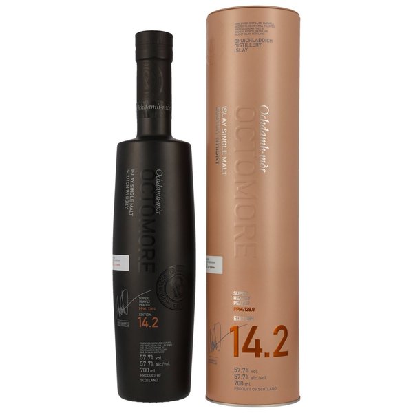 Octomore 14.2 - 5 y.o. - 1st fill Oloroso + 1st and 2nd fill Amarone - Release 2023