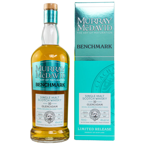 Glencadam 2012/2023 - 10 y.o. - First Fill Koval Bourbon Casks (Finish) - Murray McDavid