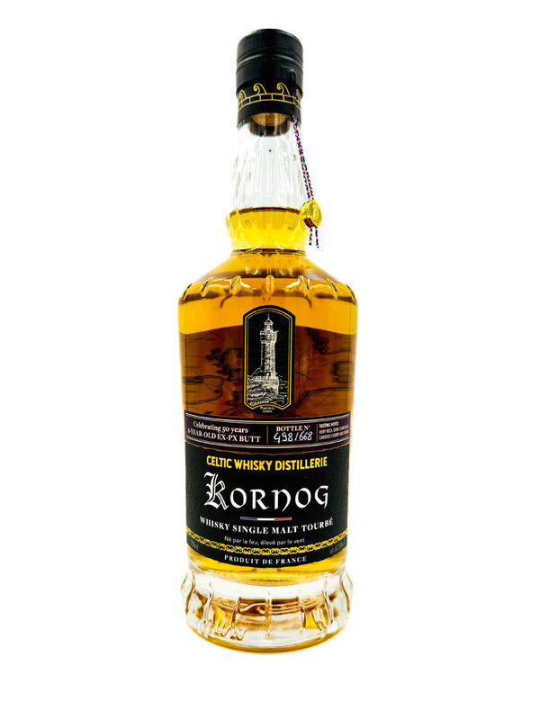 Kornog 2016/2023 - 6 Jahre - Refill Pedro Ximenez Butt -  The Whisky Exchange celebrating 50 years
